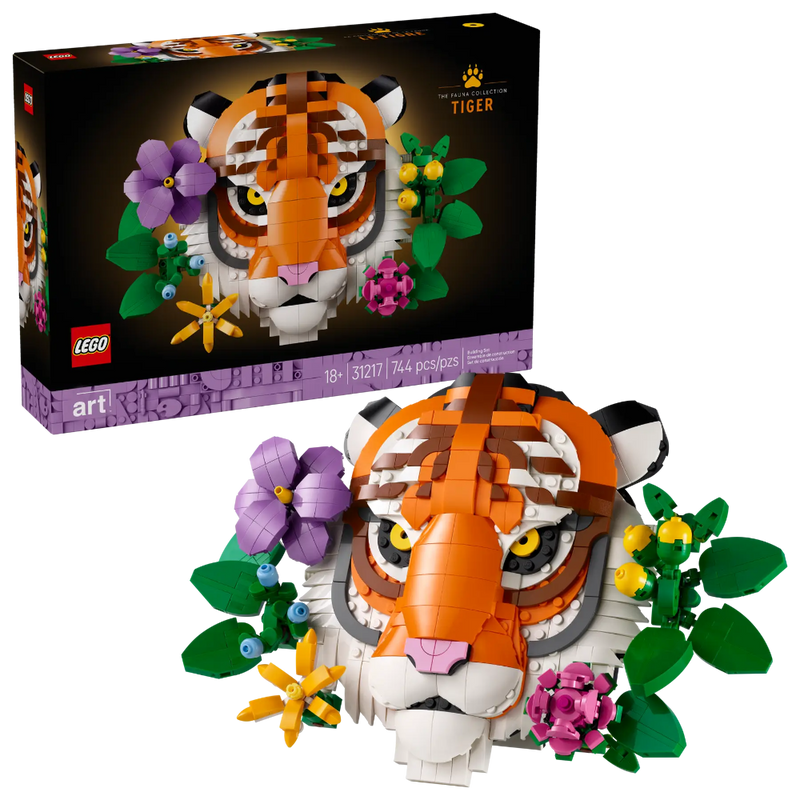 Lego 31217 Art The Fauna Collection - Tiger (744 Pieces)