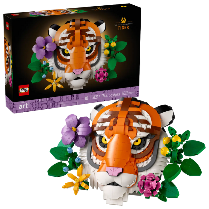 Lego 31217 Art The Fauna Collection - Tiger (744 Pieces)-Construction-LEGO-Toycra