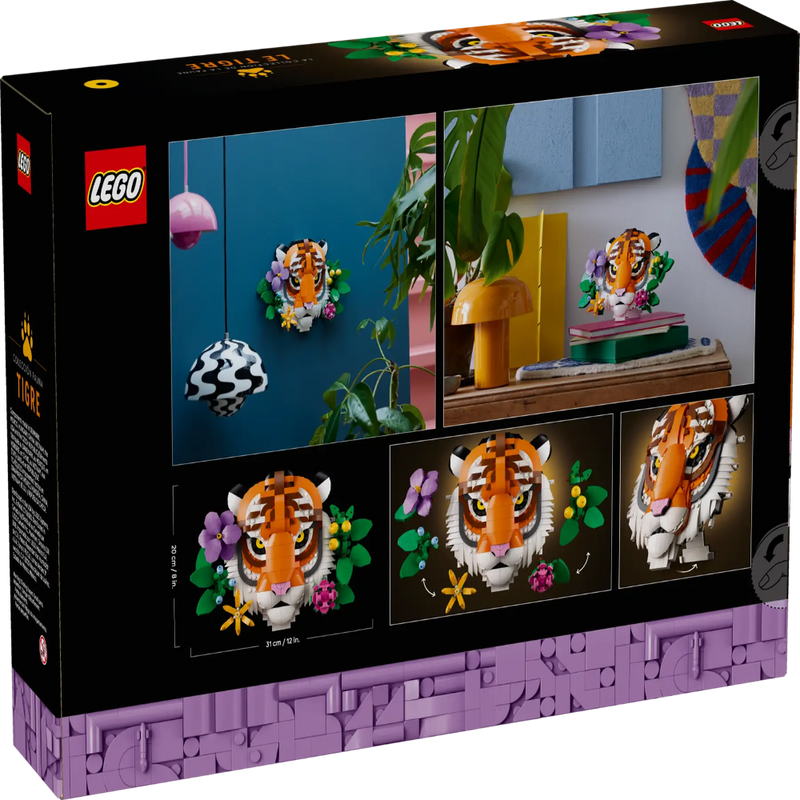 Lego 31217 Art The Fauna Collection - Tiger (744 Pieces)
