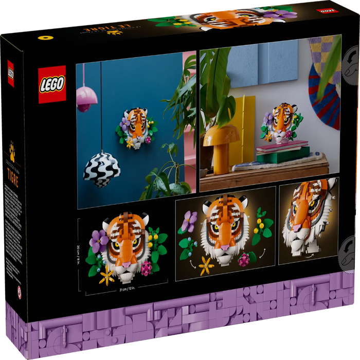 Lego 31217 Art The Fauna Collection - Tiger (744 Pieces)-Construction-LEGO-Toycra