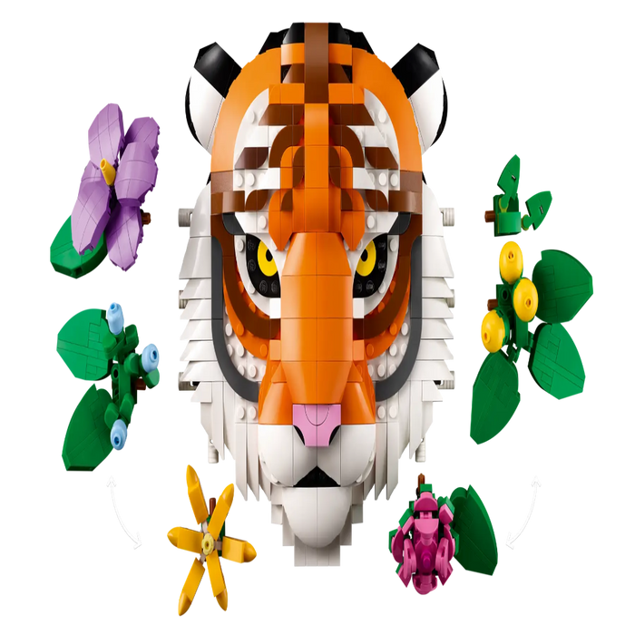 Lego 31217 Art The Fauna Collection - Tiger (744 Pieces)-Construction-LEGO-Toycra