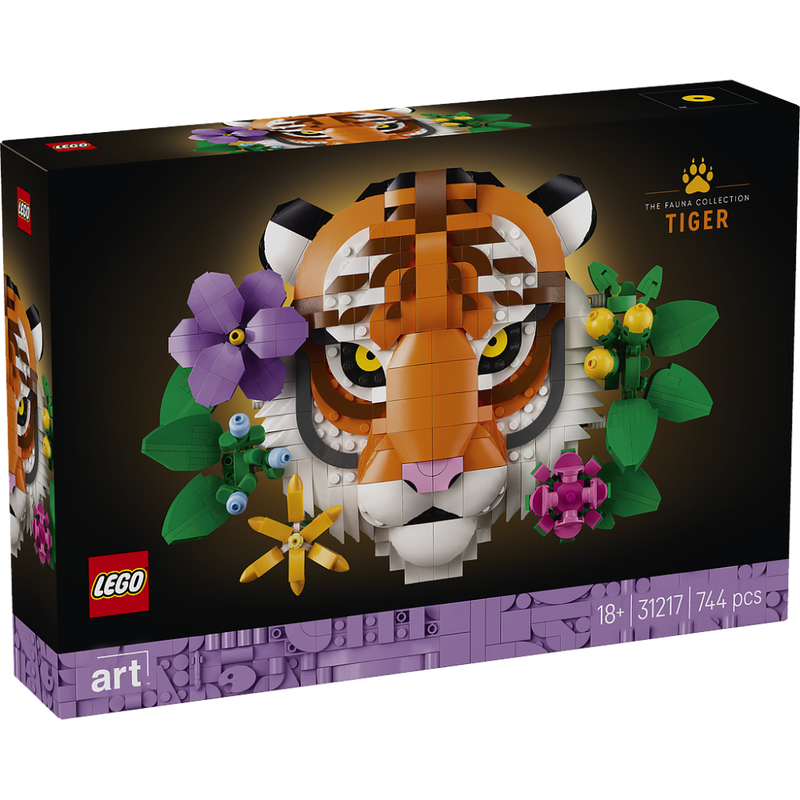 Lego 31217 Art The Fauna Collection - Tiger (744 Pieces)