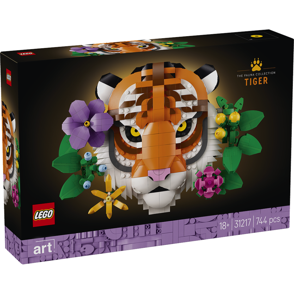 Lego 31217 Art The Fauna Collection - Tiger (744 Pieces)