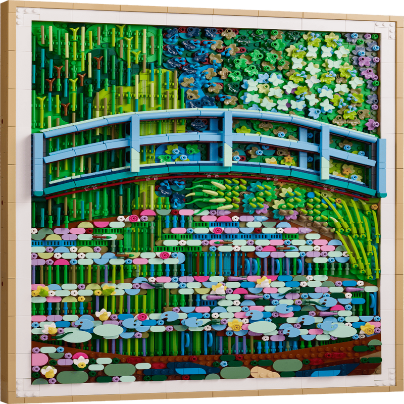 Lego 31220 Art Claude Monet – Bridge Over A Pond Of Water Lilies (3179 Pieces)