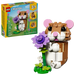 Lego 31376 Creator Cute Hamster With A Flower (166 Pieces)-Construction-LEGO-Toycra