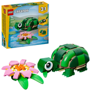 Lego 31377 Creator Turtle With A Water Lily Flower (124 Pieces)