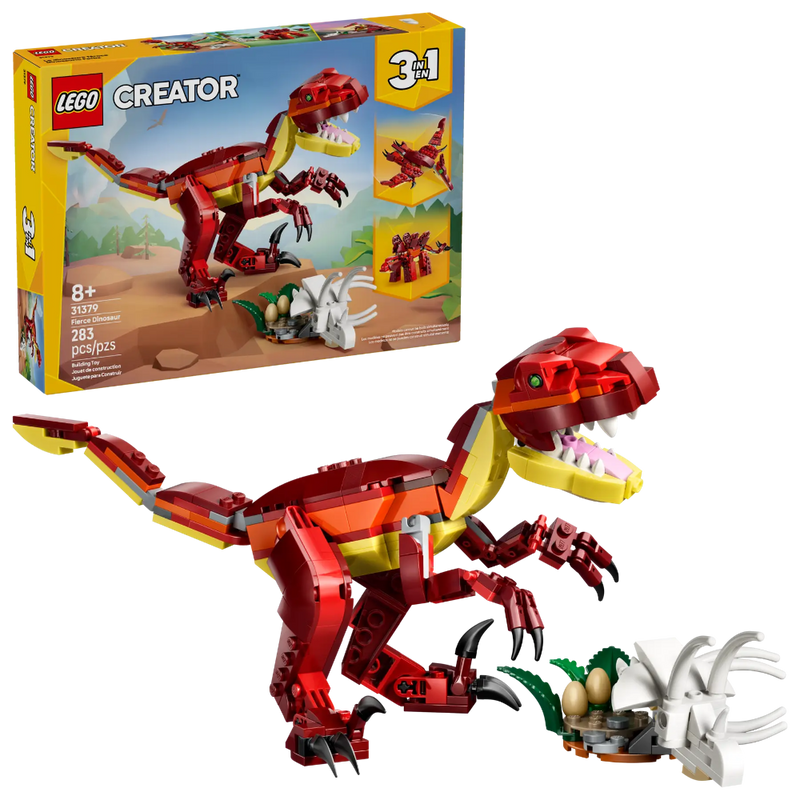 Lego 31379 Creator Fierce Dinosaur (283 Pieces)