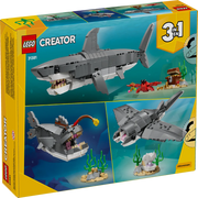 Lego 31381 Creator Fierce Shark with A Treasure Chest (379 Pieces)