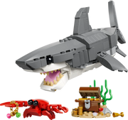 Lego 31381 Creator Fierce Shark with A Treasure Chest (379 Pieces)