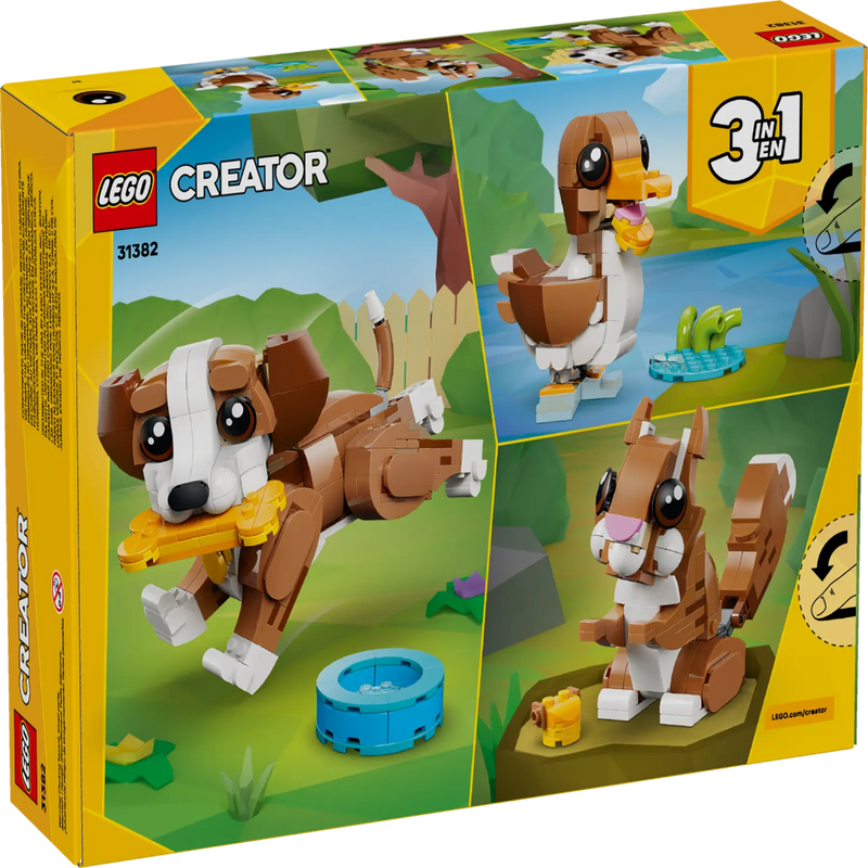 Lego 31382 Creator Cute Animals: Playful Puppy Dog (336 Pieces)