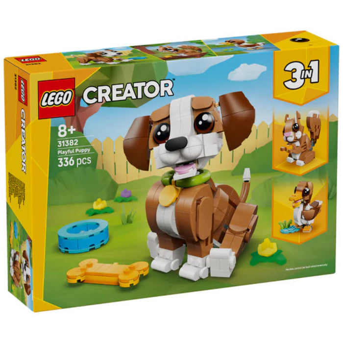 Lego 31382 Creator Cute Animals: Playful Puppy Dog (336 Pieces)