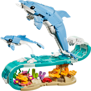 Lego 31385 Creator 3-in-1 Sea Animals: Beautiful Dolphins (542 Pieces)