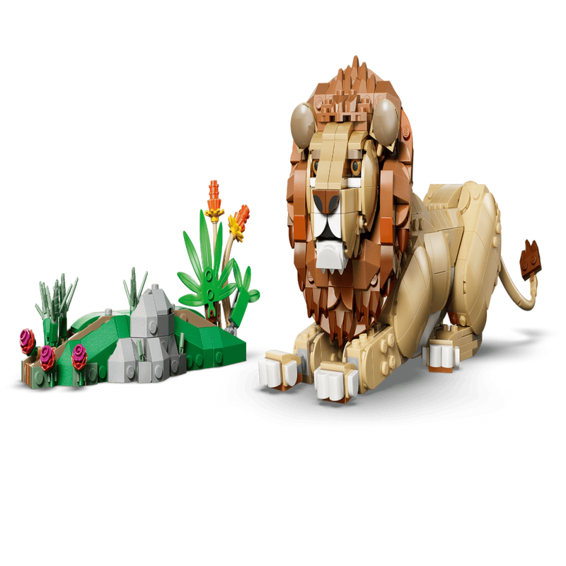 Lego 31386 Creator 3 In 1 Wild Animals: Majestic Lion (839 Pieces)