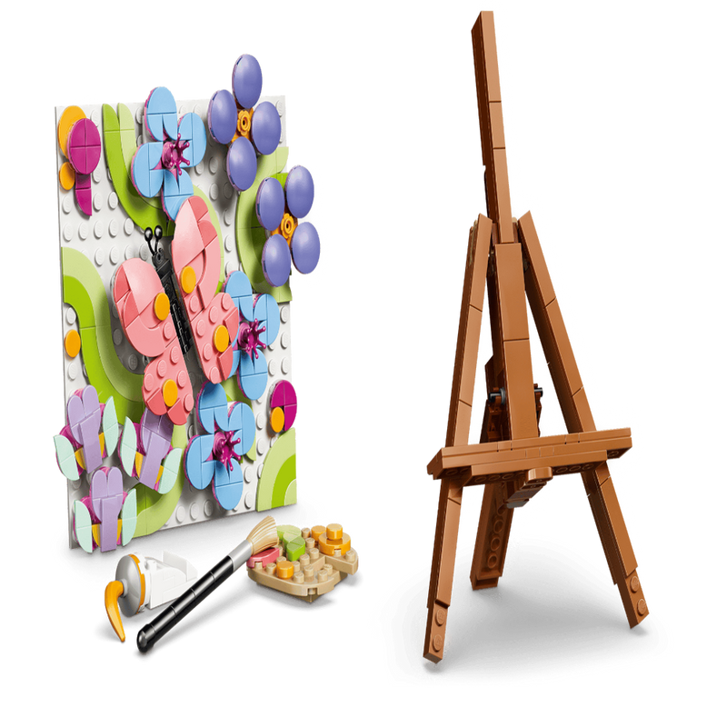Lego 31390 Creator 3 In 1 Floral Art Decor Painting (348 Pieces)