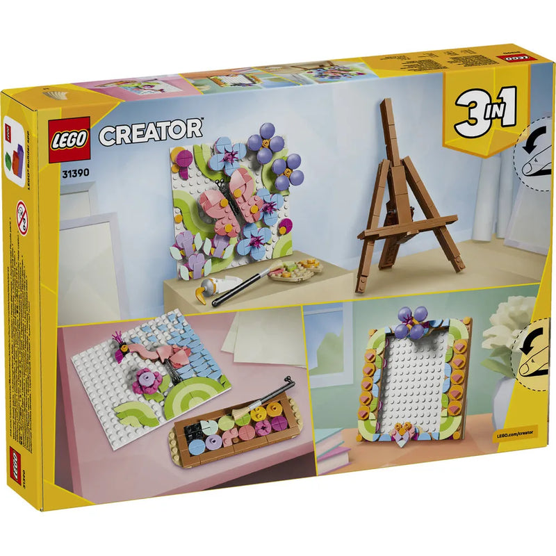 Lego 31390 Creator 3 In 1 Floral Art Decor Painting (348 Pieces)