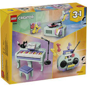 Lego 31392 Creator Music Decor Piano With Cat (485 Pieces)