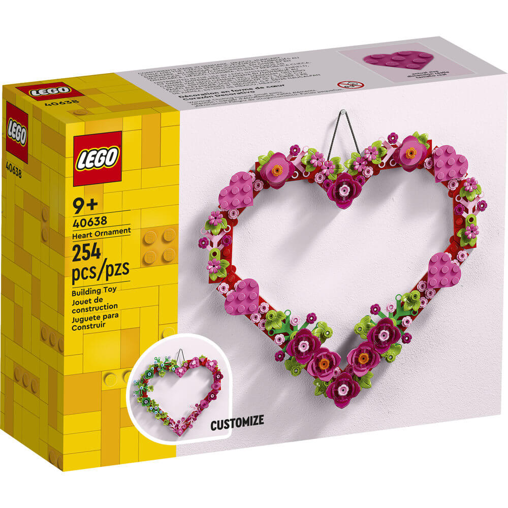 Lego 40638 Seasons And Occasions Heart Ornament (254 Pieces)