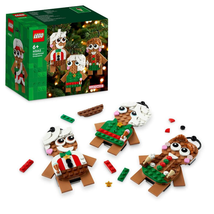 Lego 40642 Seasons And Occasions Gingerbread Ornaments (190 Pieces)-Construction-LEGO-Toycra