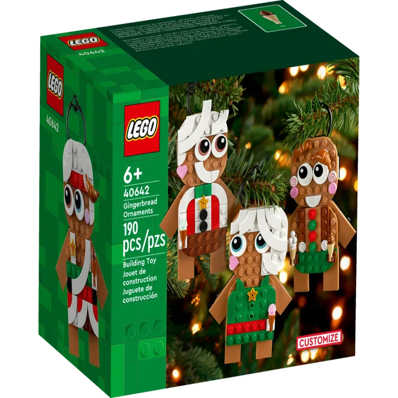 Lego 40642 Seasons And Occasions Gingerbread Ornaments (190 Pieces)