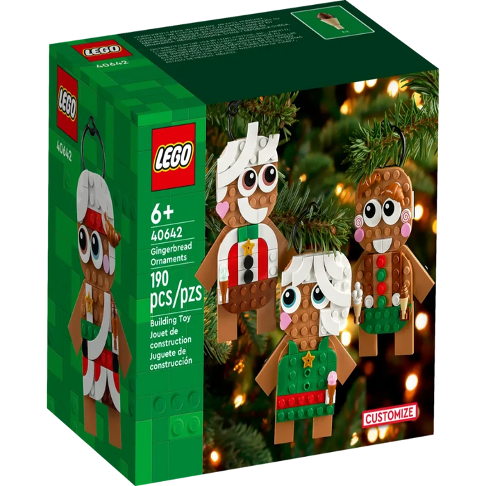 Lego 40642 Seasons And Occasions Gingerbread Ornaments (190 Pieces)-Construction-LEGO-Toycra