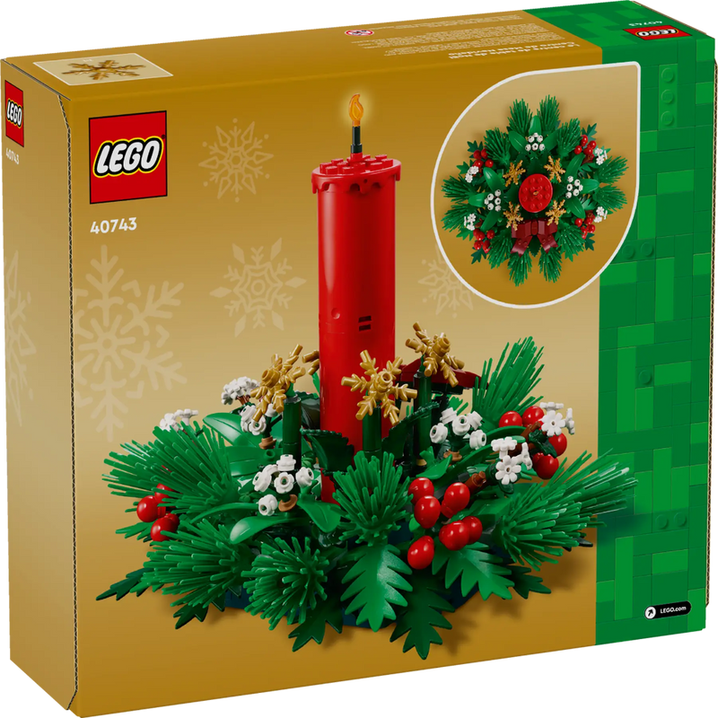Lego 40743 Seasons And Occasions Christmas Table Decoration (433 Pieces)