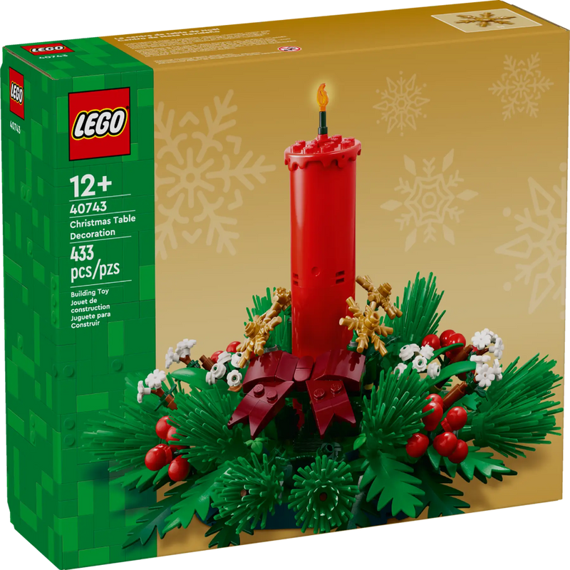 Lego 40743 Seasons And Occasions Christmas Table Decoration (433 Pieces)