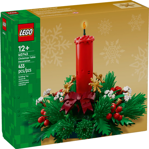 Lego 40743 Seasons And Occasions Christmas Table Decoration (433 Pieces)-Construction-LEGO-Toycra