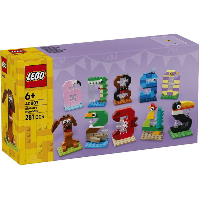 Lego 40807 Others Birthday Numbers (281 Pieces)