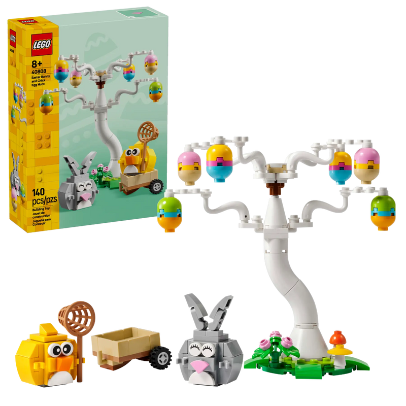 Lego 40808 Seasons And Occasions Easter Bunny And Chick Egg Hunt (140 Pieces)