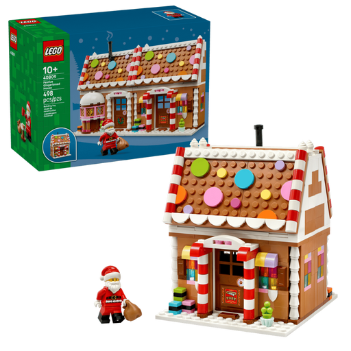 Lego 40809 Festive Gingerbread House (498 Pcs)