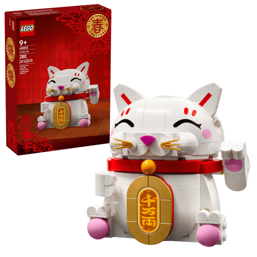 Lego 40813 Lucky Cat (280 Pieces)-Construction-LEGO-Toycra