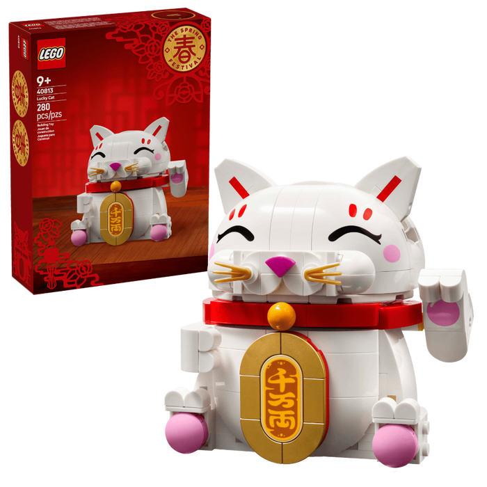 Lego 40813 Lucky Cat (280 Pieces)-Construction-LEGO-Toycra