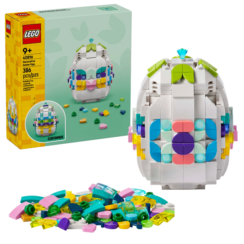 Lego 40816 Seasons And Occasions Decorative Easter Egg (386 Pieces)
