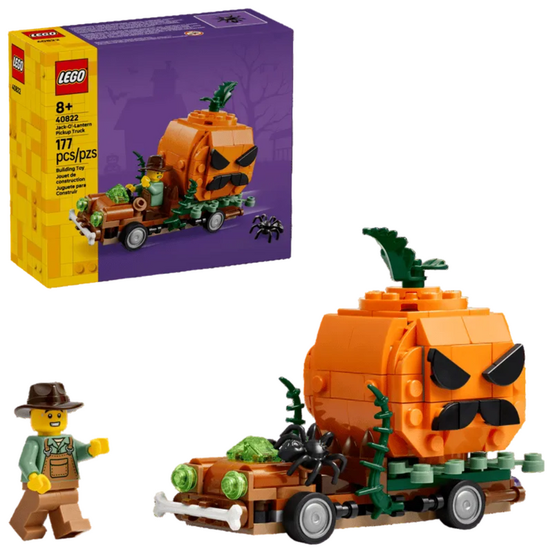 Lego 40822 Jack-O-Lantern Pickup Truck (177 Pcs)