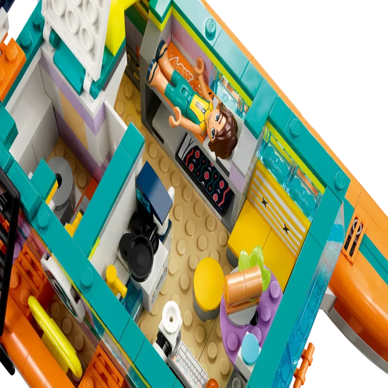 Lego 41734 Friends Sea Rescue Boat ( 717 Pieces)