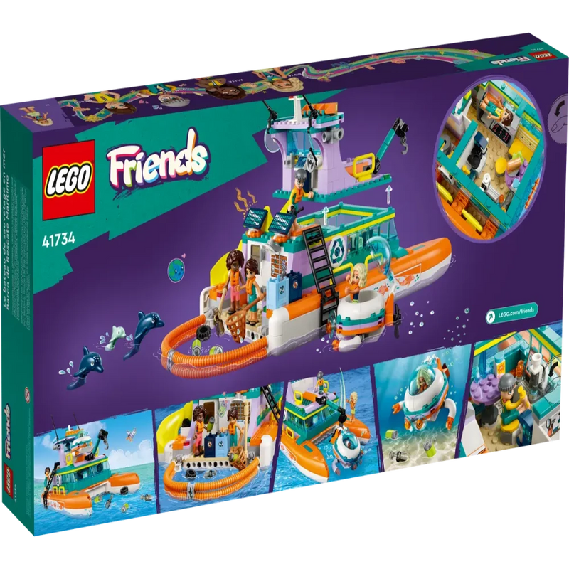 Lego 41734 Friends Sea Rescue Boat ( 717 Pieces)