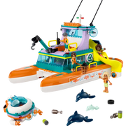 Lego 41734 Friends Sea Rescue Boat ( 717 Pieces)