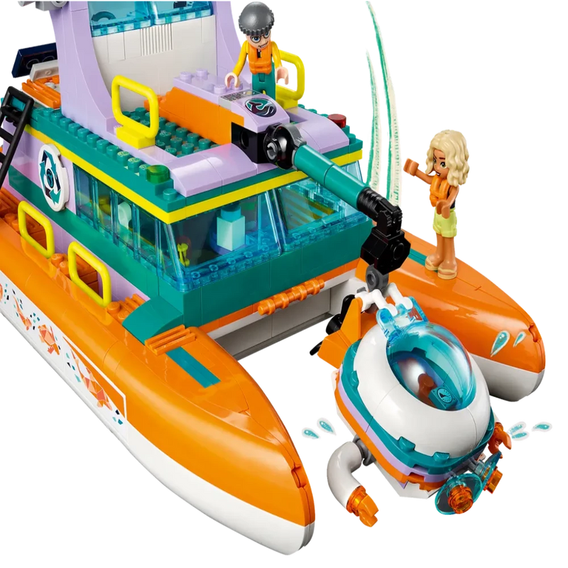 Lego 41734 Friends Sea Rescue Boat ( 717 Pieces)
