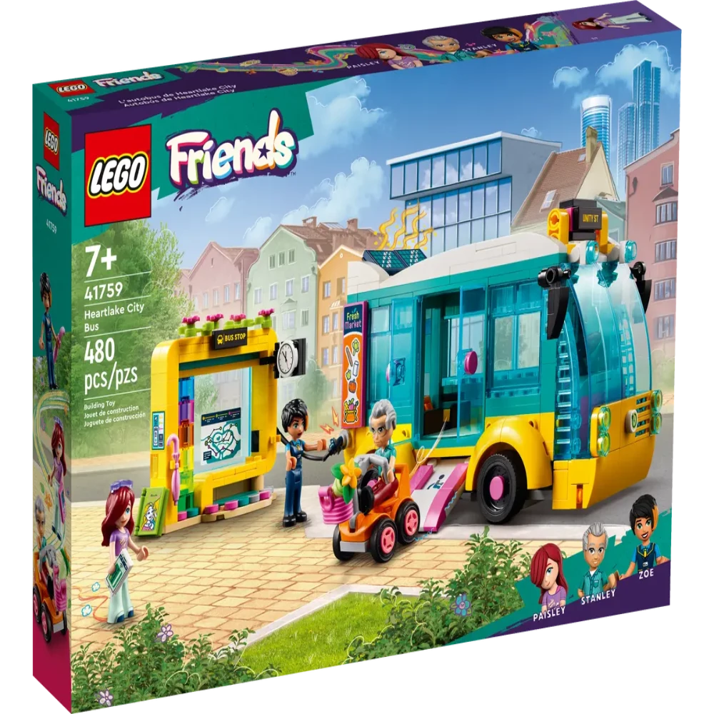 Lego 41759 Friends Heartlake City Bus (480 Pieces)