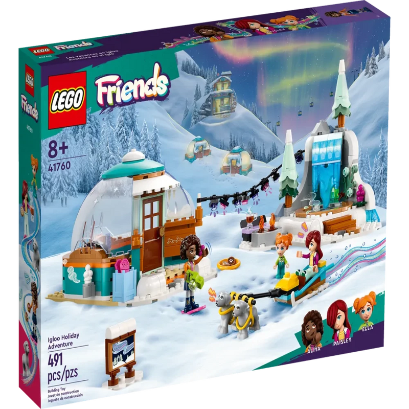 Lego 41760 Friends Igloo Holiday Adventure (491 Pieces)