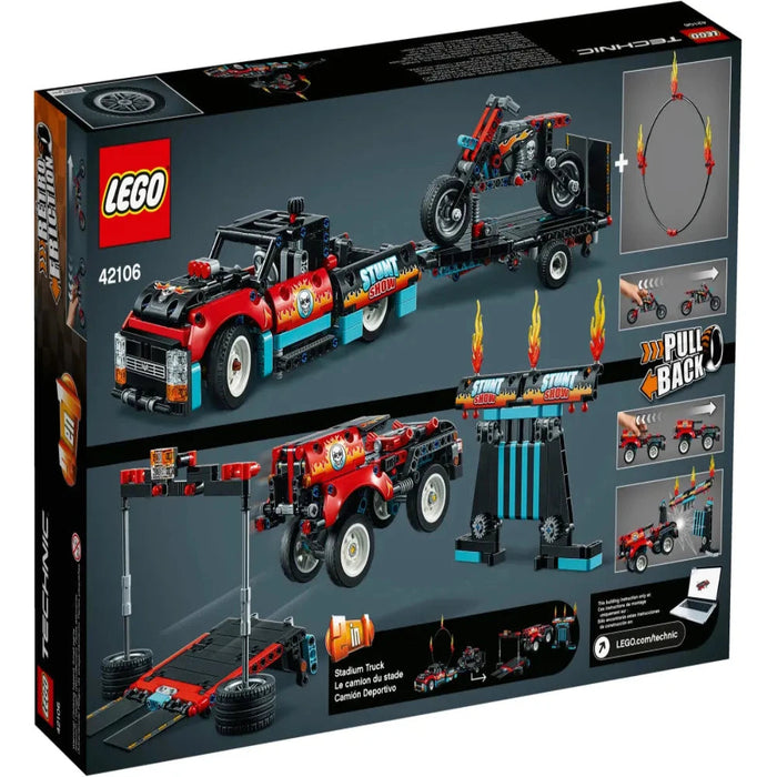 Lego technic truck and bike hotsell