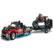 Lego 42106 Technic Stunt Show Truck & Bike (610 Pieces)