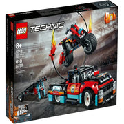 Lego 42106 Technic Stunt Show Truck & Bike (610 Pieces)