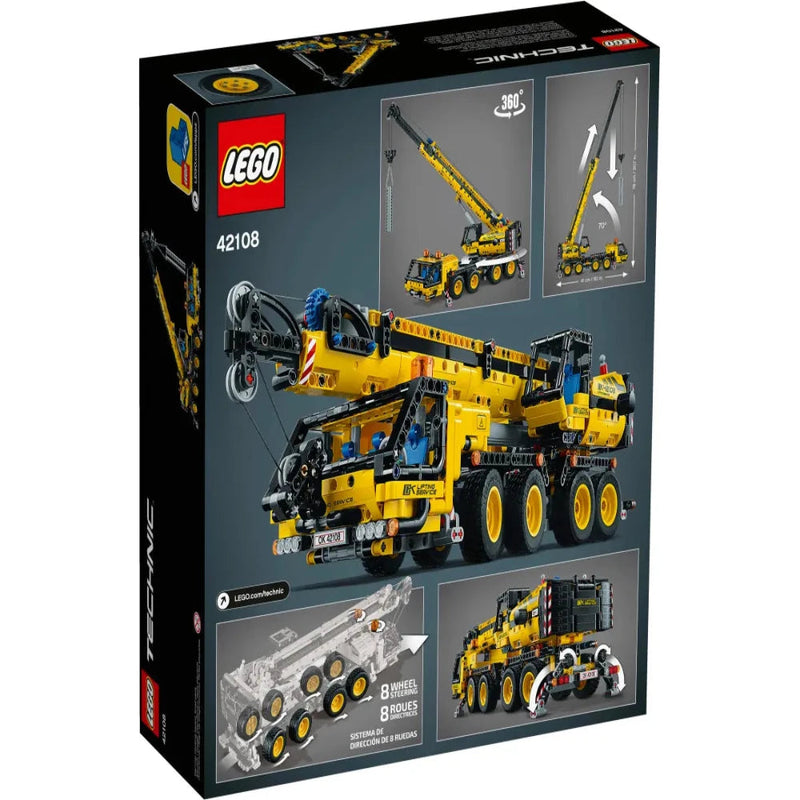 Lego 42108 Technic Mobile Crane (1292 Pieces)