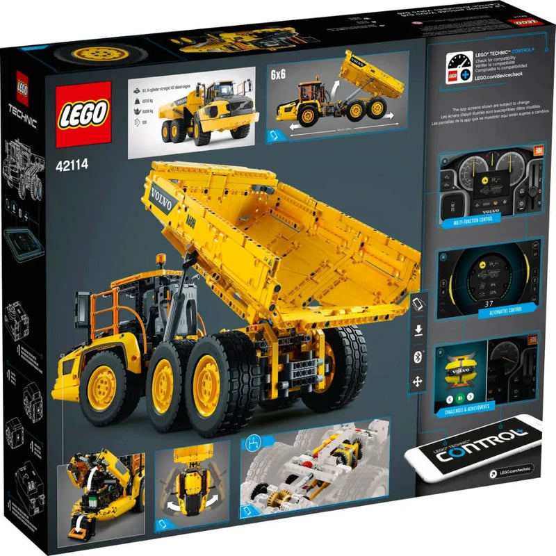 Lego 42114 Technic 6x6 Volvo Articulated Hauler (2193 Pieces)