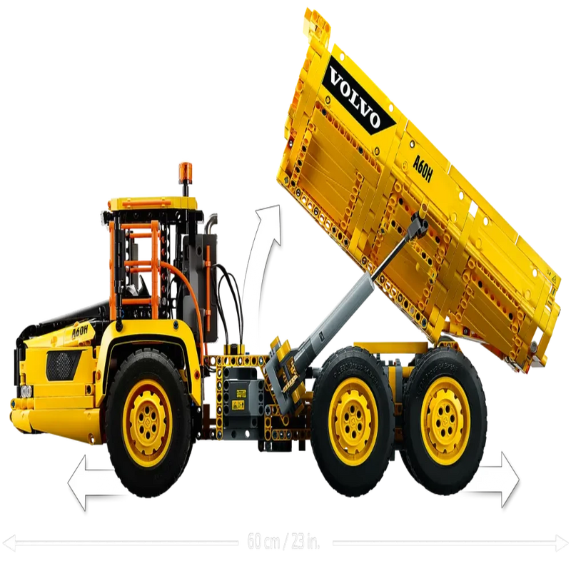 Lego 42114 Technic 6x6 Volvo Articulated Hauler (2193 Pieces)