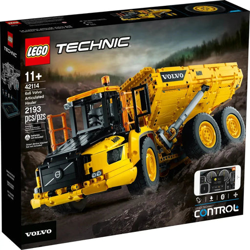 Lego 42114 Technic 6x6 Volvo Articulated Hauler 2193 Pieces Toycra