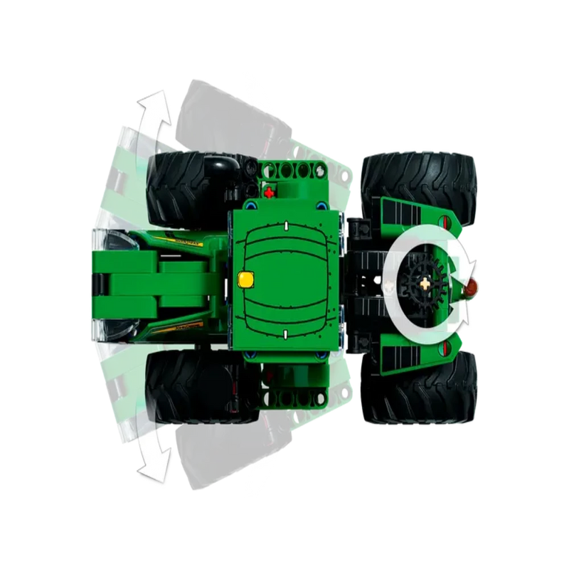 Lego 42136 Technic John Deere 9620R 4WD Tractor - 390 Pieces-Construction-LEGO-Toycra