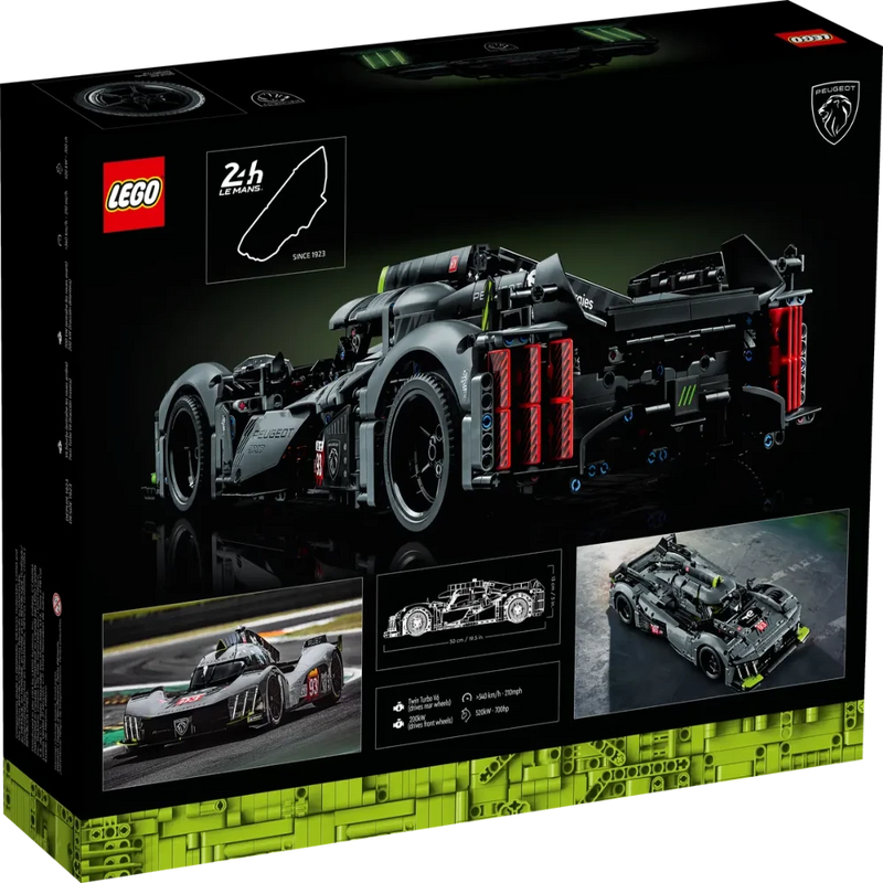 Lego 42156 Technic Peugeot 9X8 24H Le Mans Hybrid Hypercar