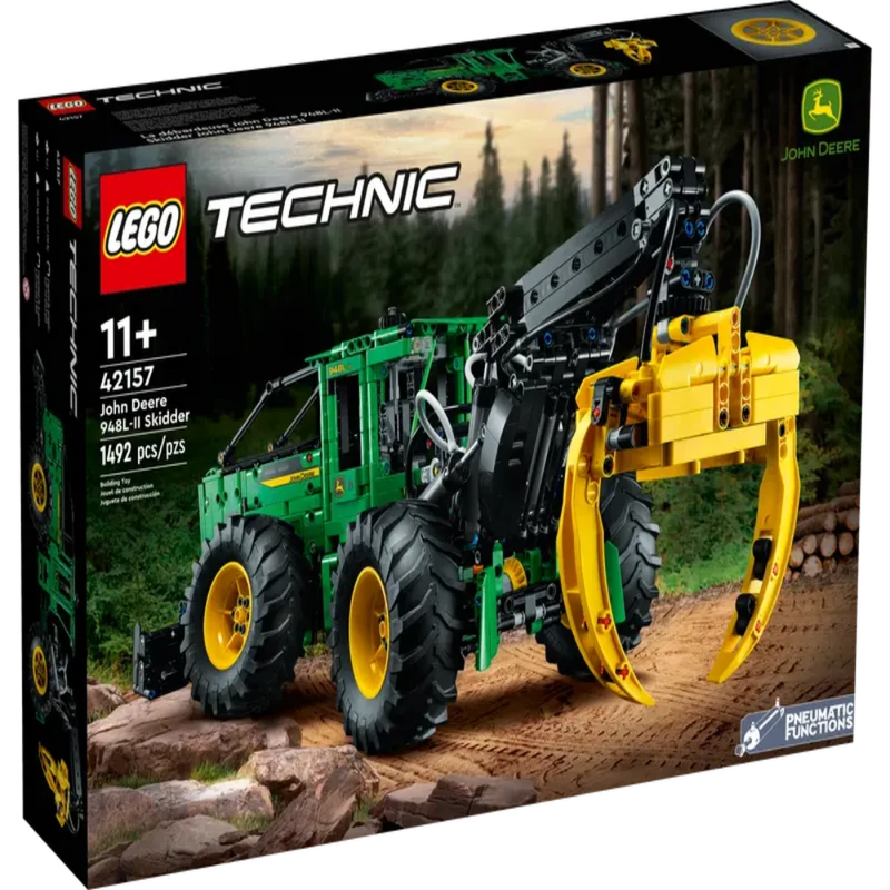 Lego 42157 Technic John Deere 948L-II Skidder - 1492 Pieces
